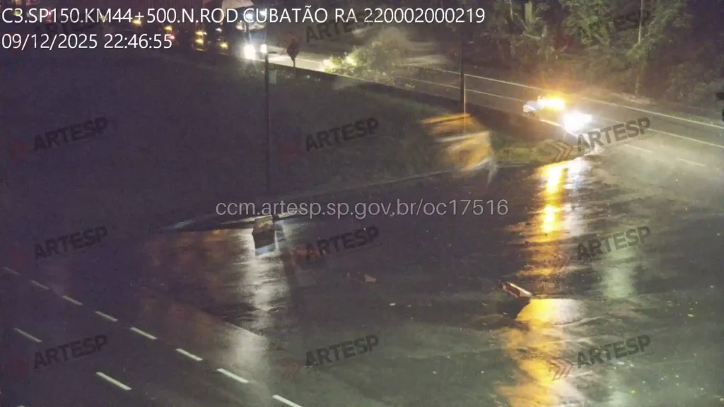 Local da ocorrência no km 45