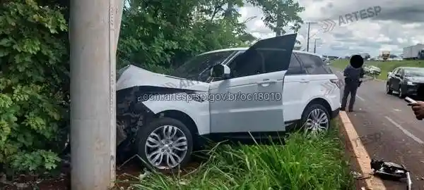 SUV Range Rover rodovia anhanguera