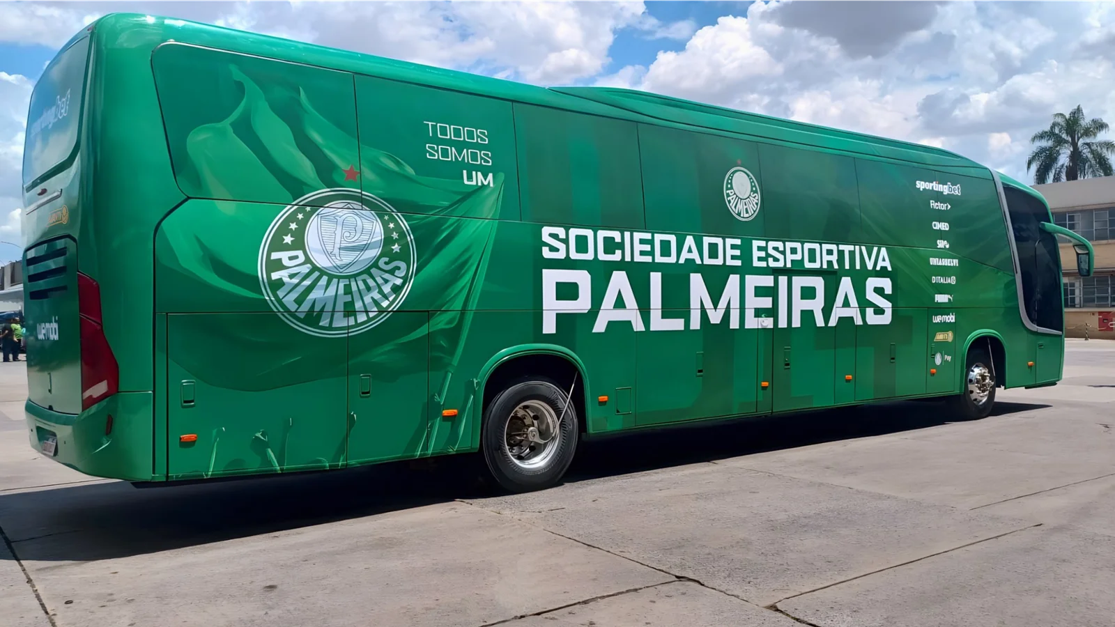 palmeiras ônibus wemobi