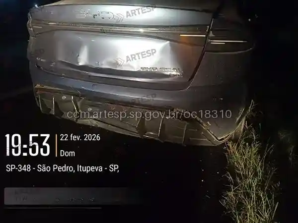 Automóvel BYD rodovia dos bandeirantes vinhedo