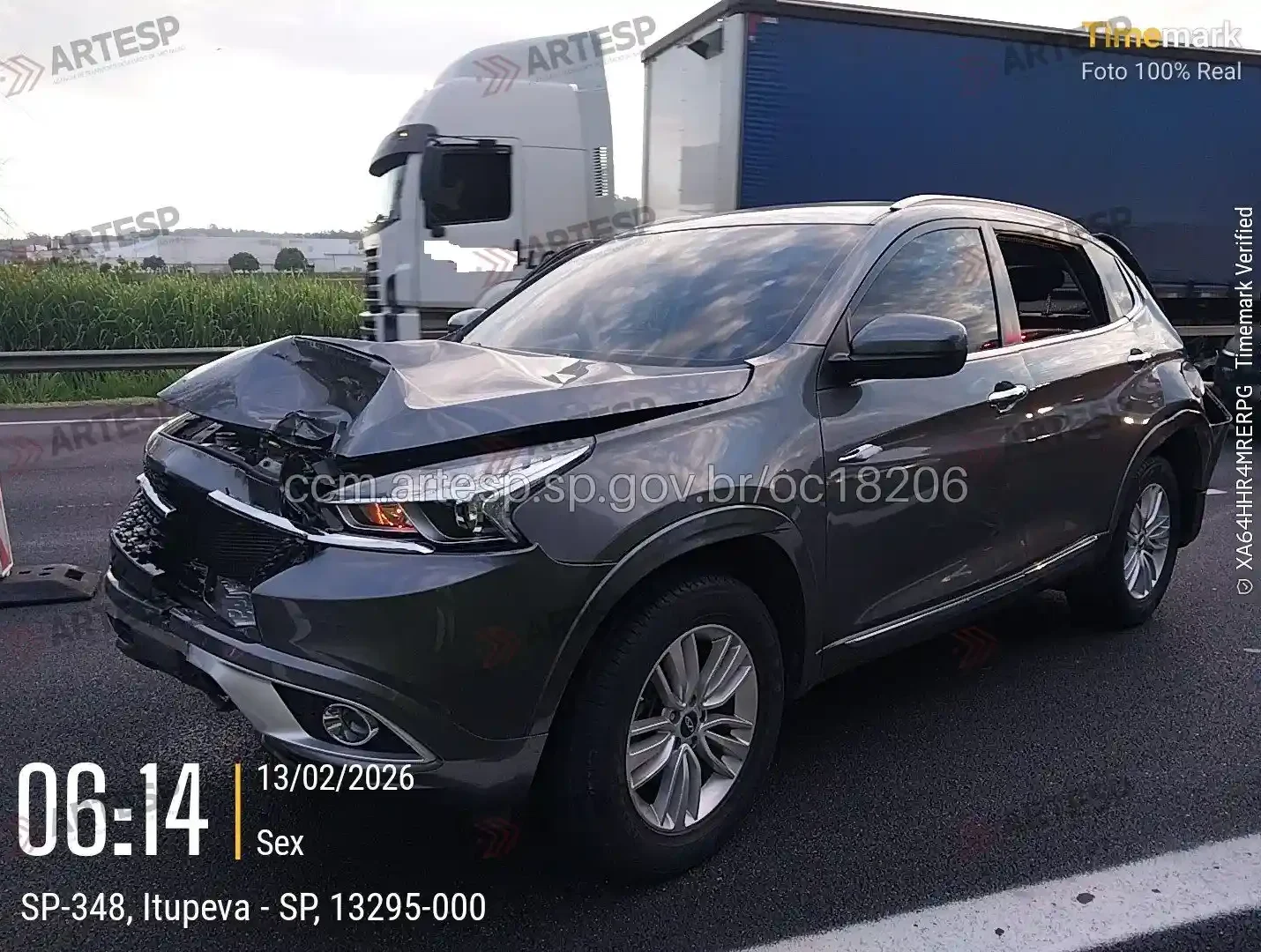 Automóvel Chery Tiggo rodovia dos Bandeirantes