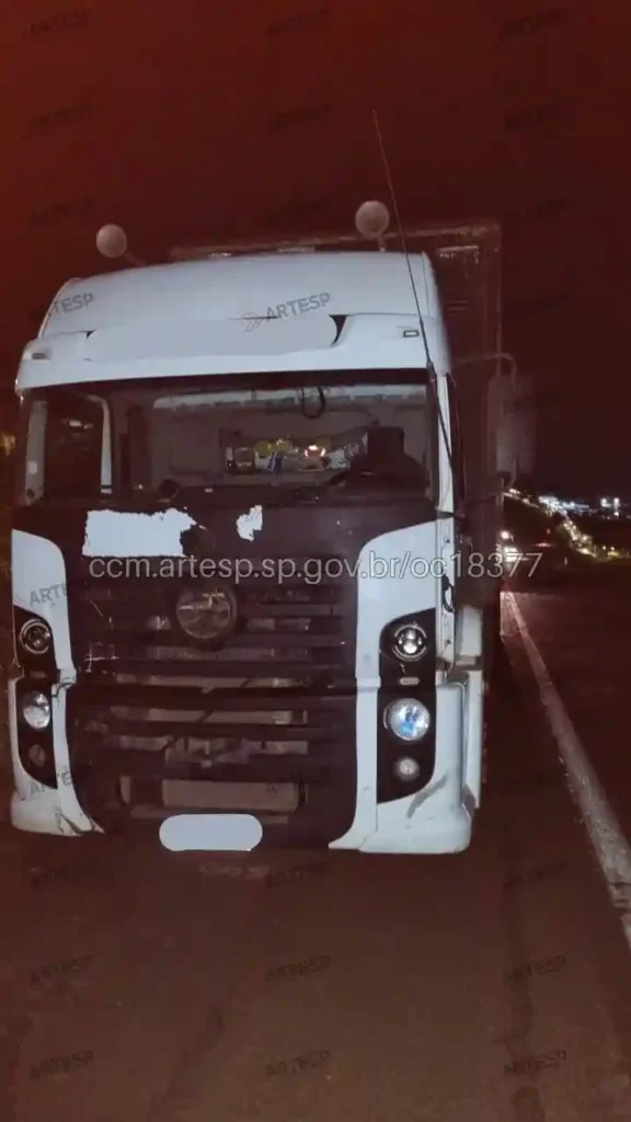 Caminhão VW rodovia anhanguera orlândia