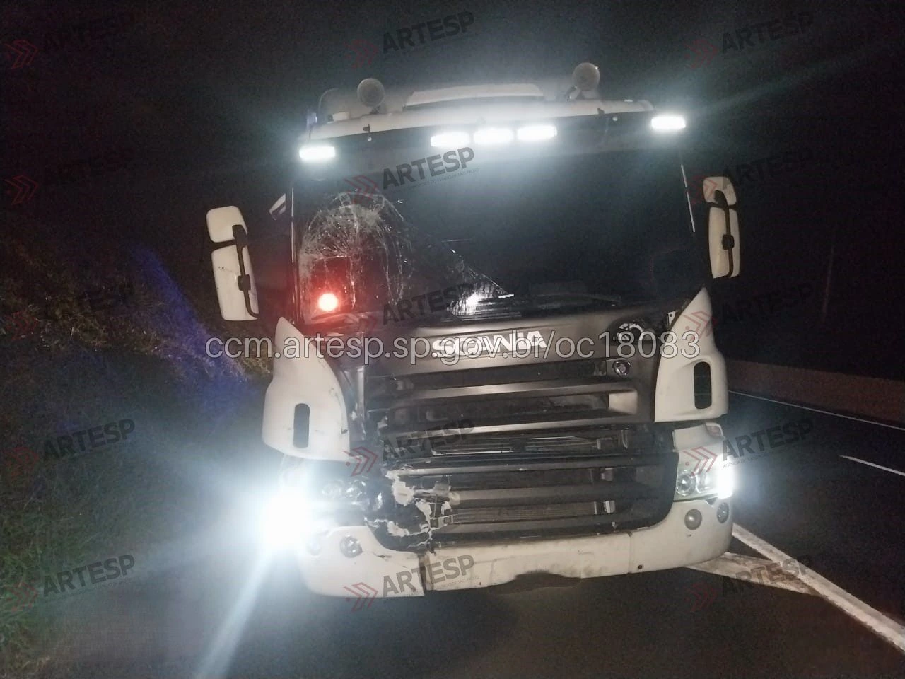 Carreta Scania P340 rodovia raposo tavares