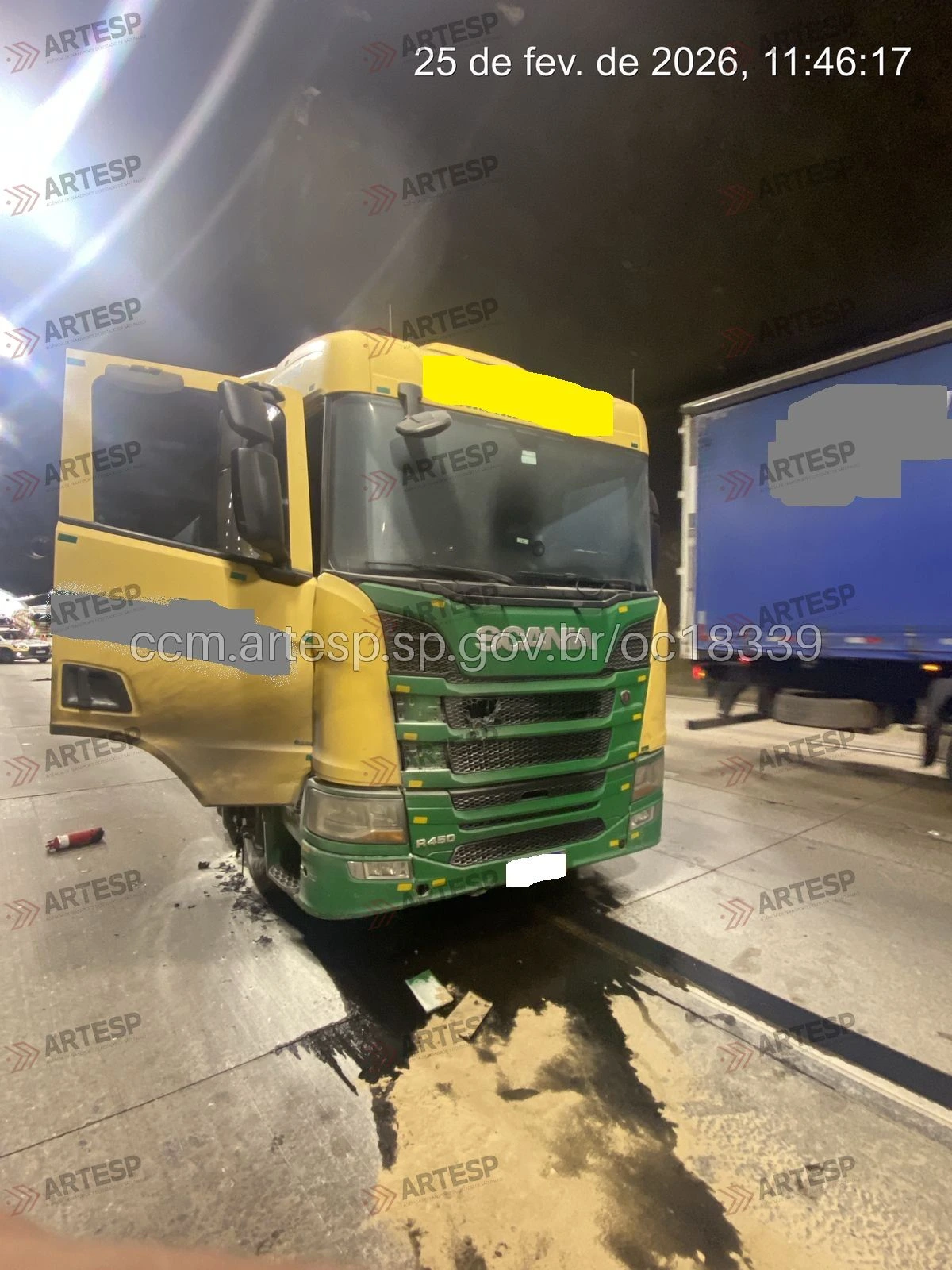 Carreta Scania R450 rodovia barueri rodoanel
