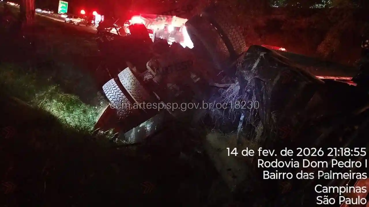 Carreta Scania T113 rodovia dom pedro I