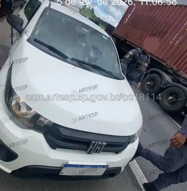 Fiat Mobi rodoanel ocorrência