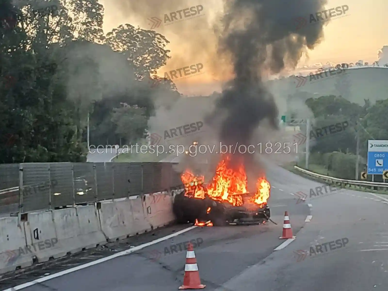 Ford Fusion rodovia dos Tamoios