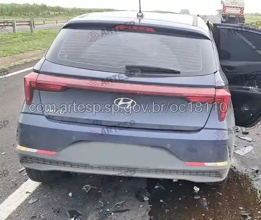 Hyundai HB20 rodovia raposo tavares acidente