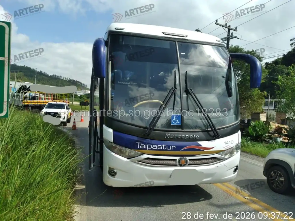 Ônibus Mercedes-Benz Marcopolo Taipastur rodovia anhanguera
