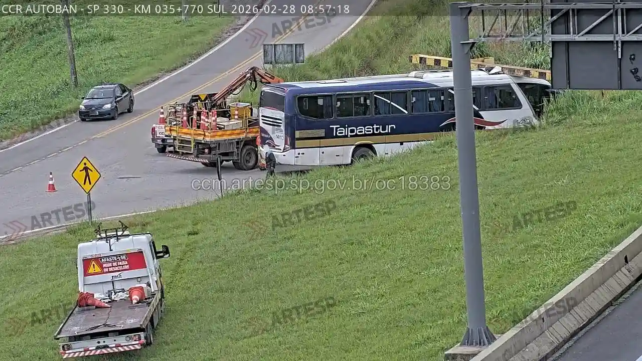 Ônibus Mercedes-Benz Marcopolo Taipastur rodovia anhanguera