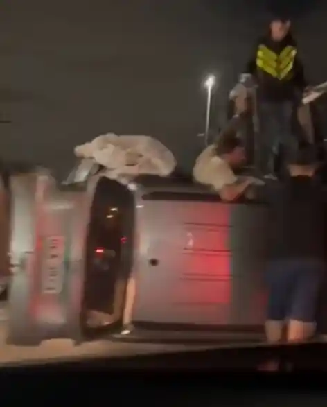 capotamento rodovia fernão dias guarulhos