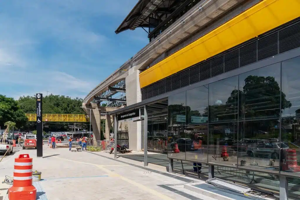 Estação Aeroporto de Congonhas Linha 17-Ouro