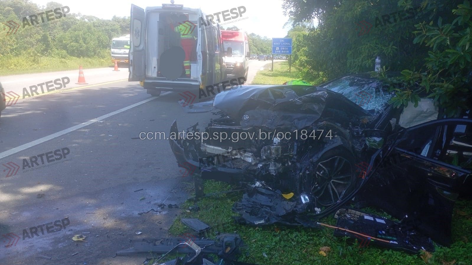 BMW 530 rodovia rio-santos