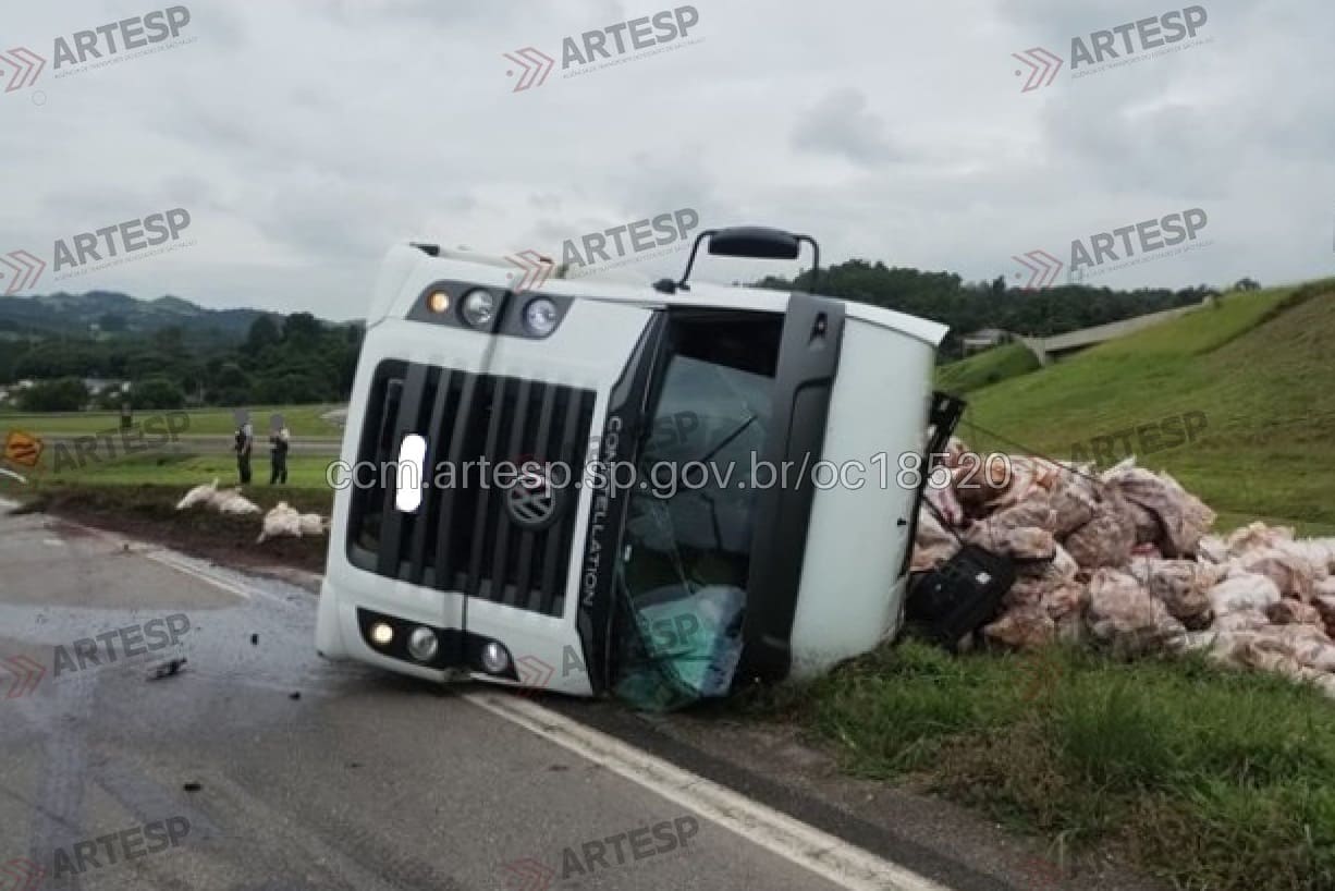 Caminhão Volkswagen 19320 rodovia raposo tavares sorocaba