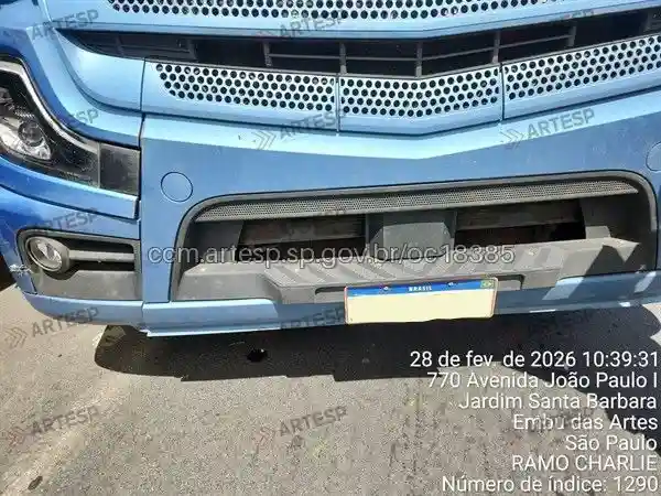 Carreta Mercedes-Benz Actros 2553 rodoanel