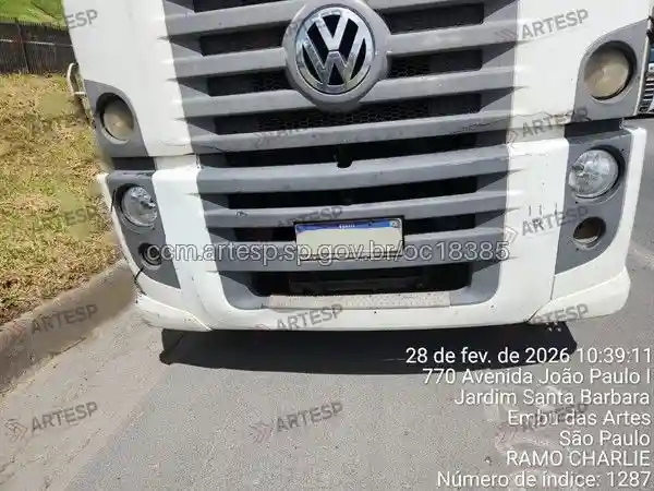 Carreta VW Constellation rodoanel