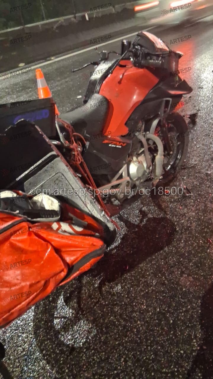 Moto Honda CG Fan rodovia anchieta são