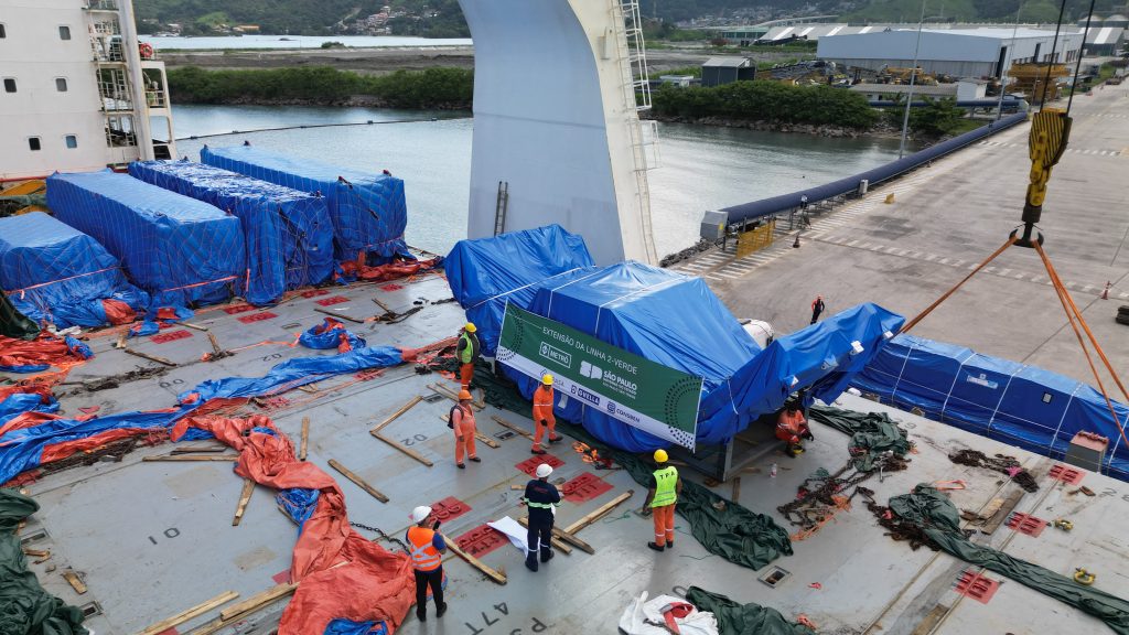 tatuzão Nova tuneladora da expansão da Linha 2-Verde
