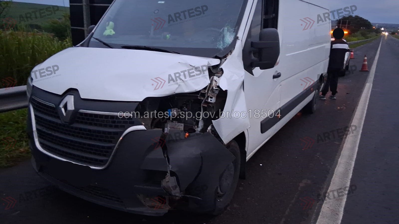 Van Master rodovia anhanguera igarapava