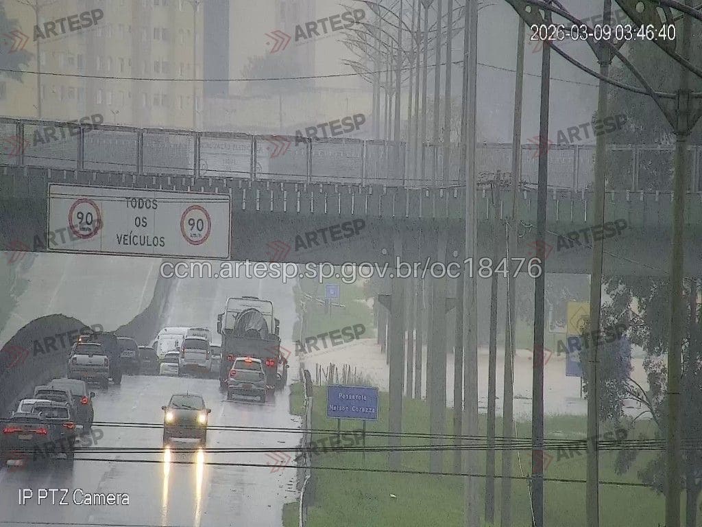 alagamento rodovia anchieta