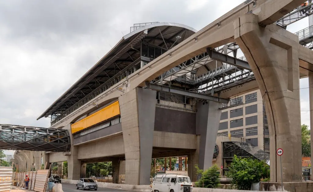 Estação Brooklin Paulista linha 17-Ouro
