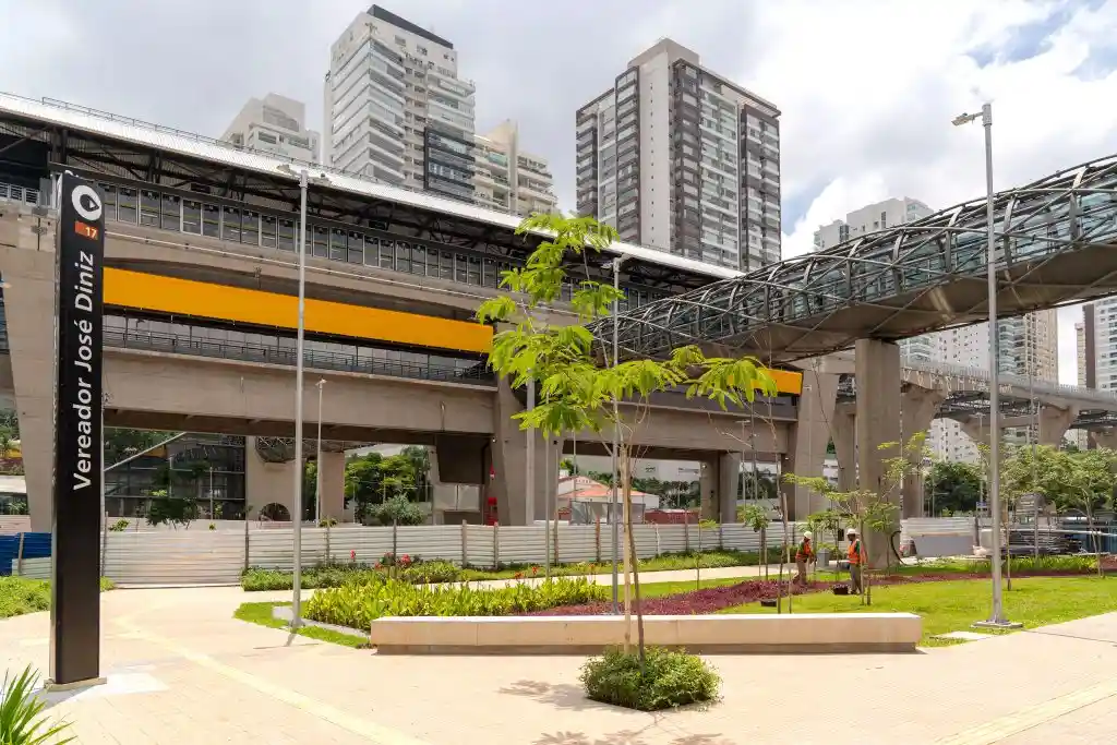 nova estação Vereador José Diniz
