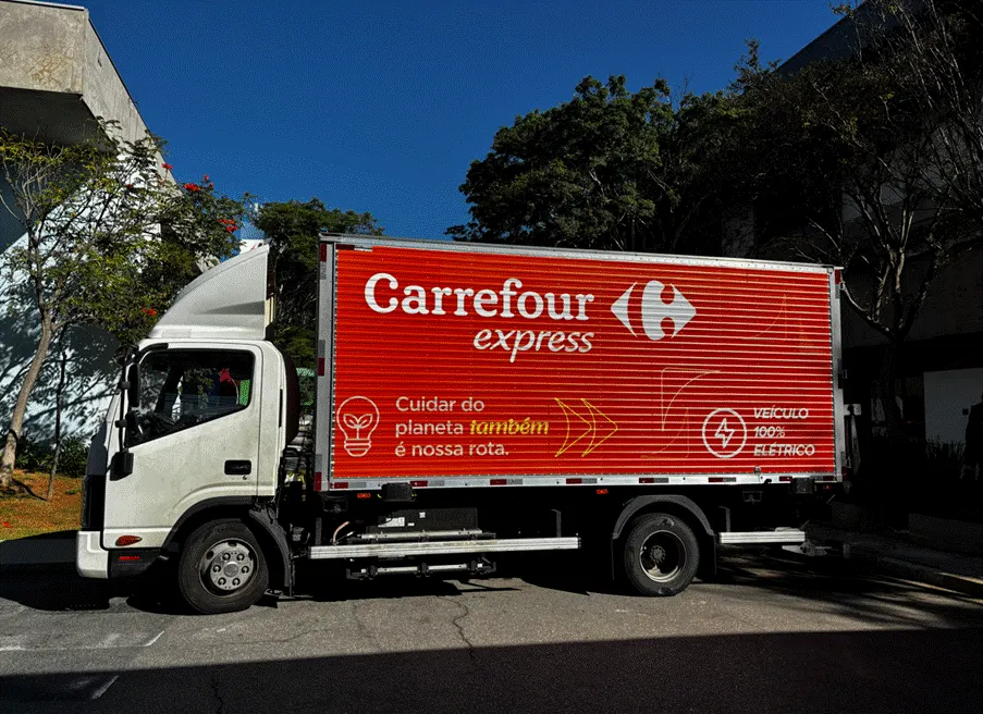 Carrefour Express veículos elétricos