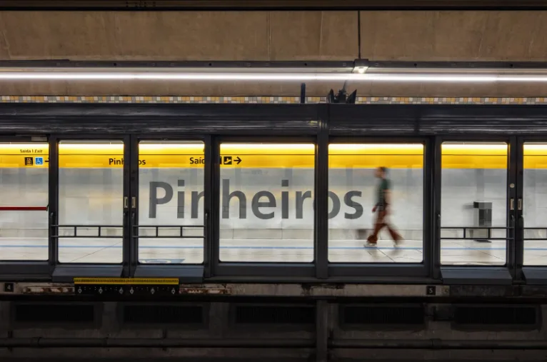 Plataforma da Estação Pinheiros