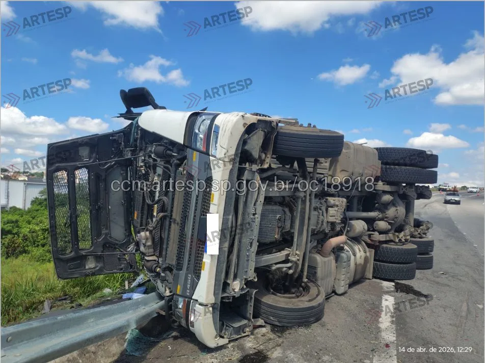 Rodoanel Itaquaquecetuba Carreta Scania R450