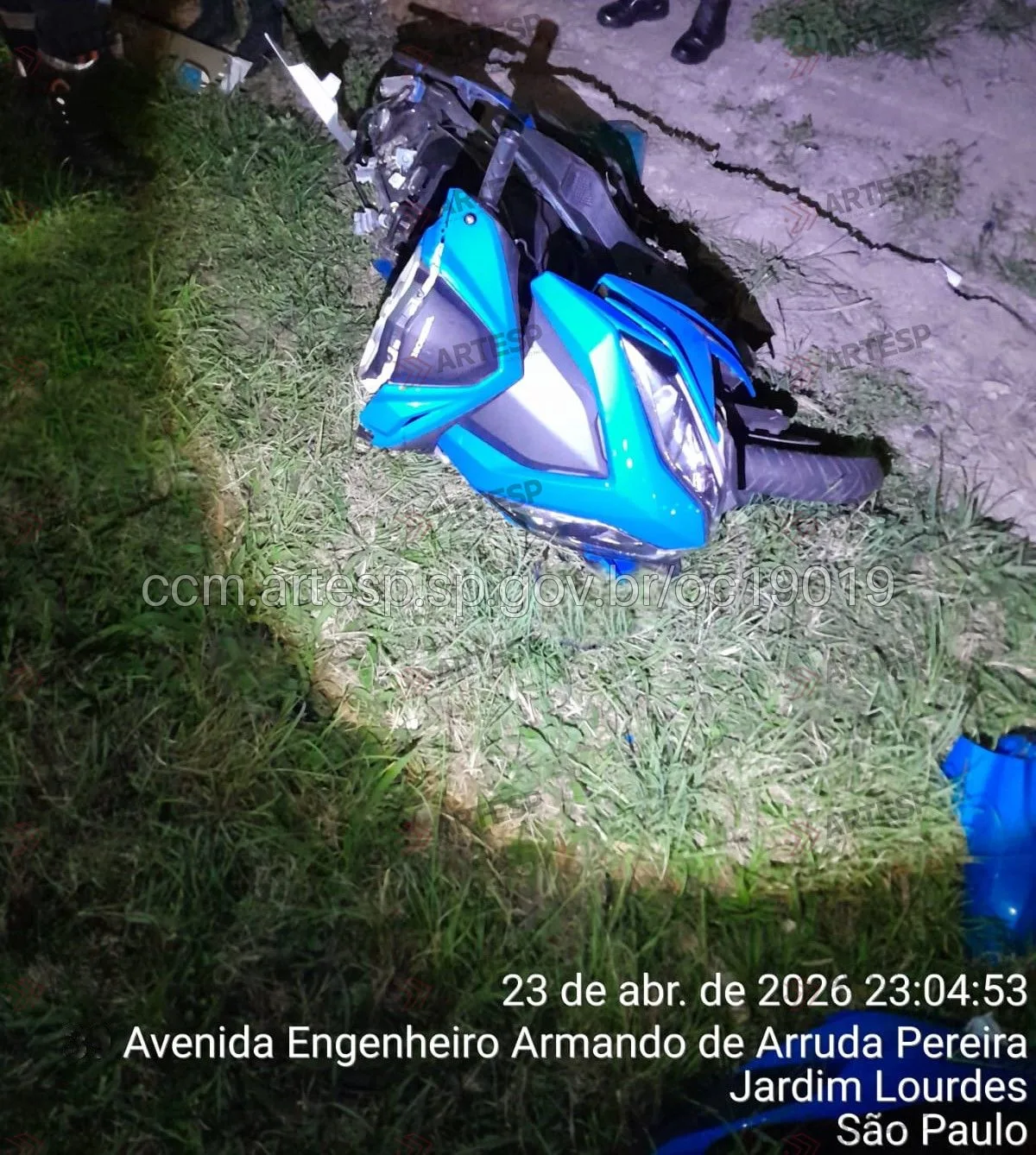 Rodovia dos Imigrantes Moto Honda Elite
