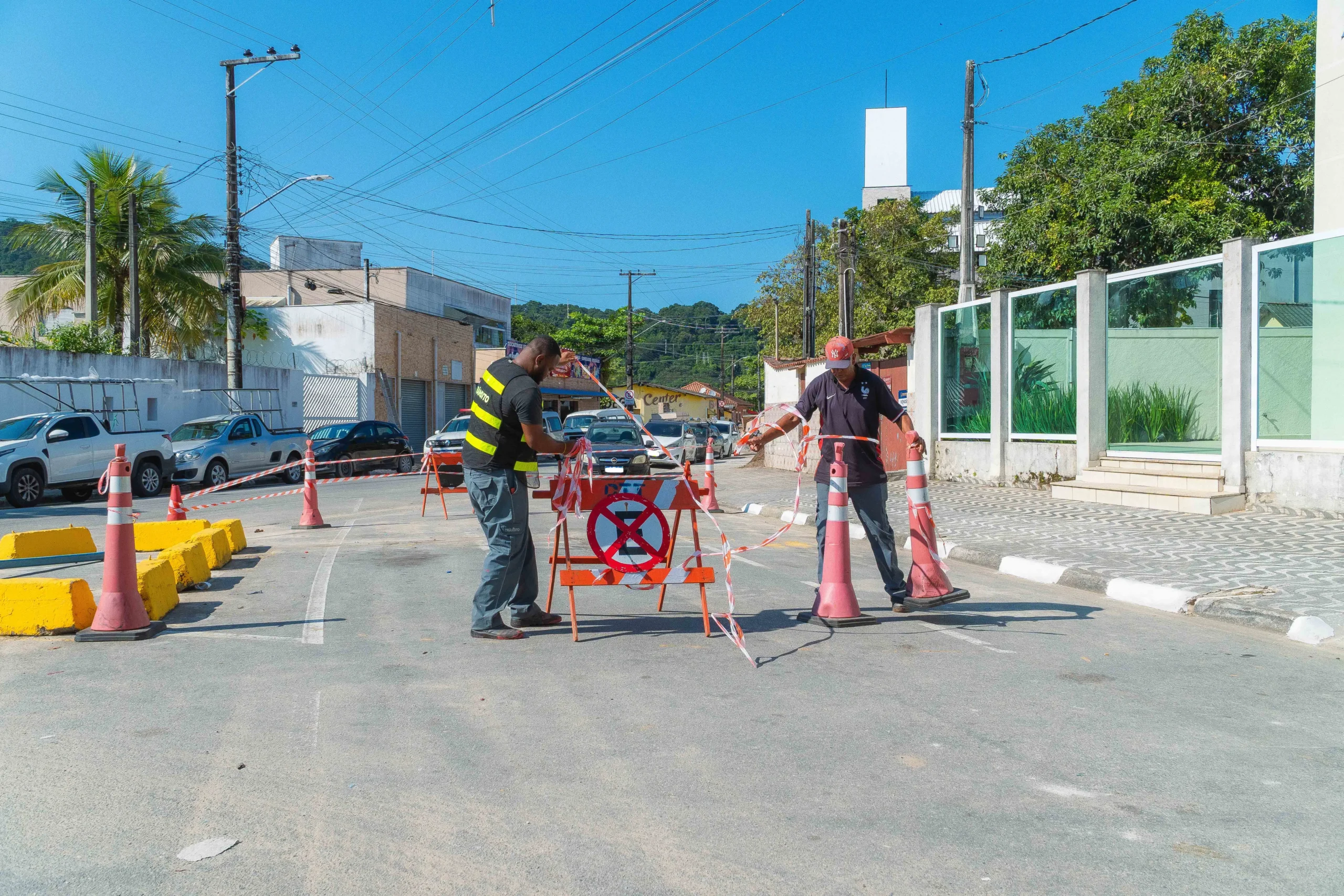 Rua Doutor Júlio Prestes em Bertioga