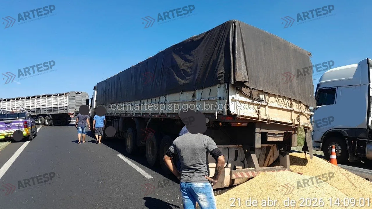 rodovia anhanguera Carretas Mercedes-Benz Axor 2035 e Volvo