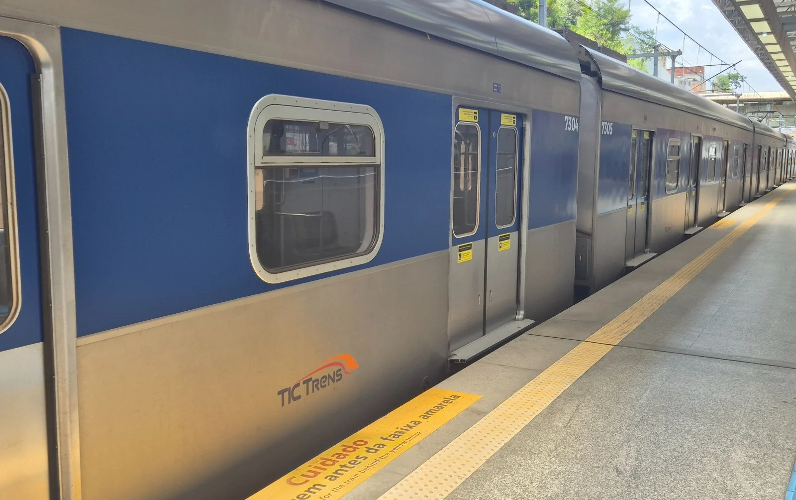 trem tic trens plataforma