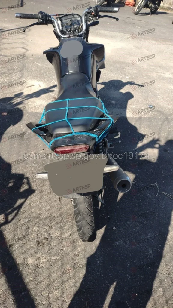 Rodovia ayrton Moto Honda CG 160