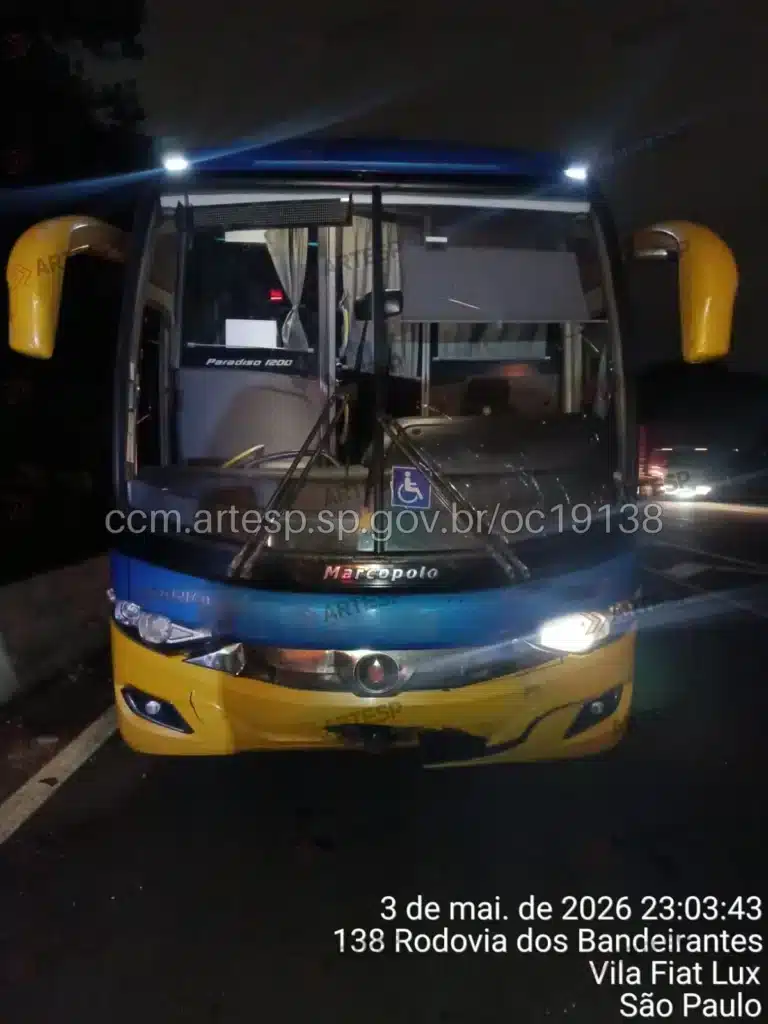 rodovia dos Bandeirantes Ônibus Scania