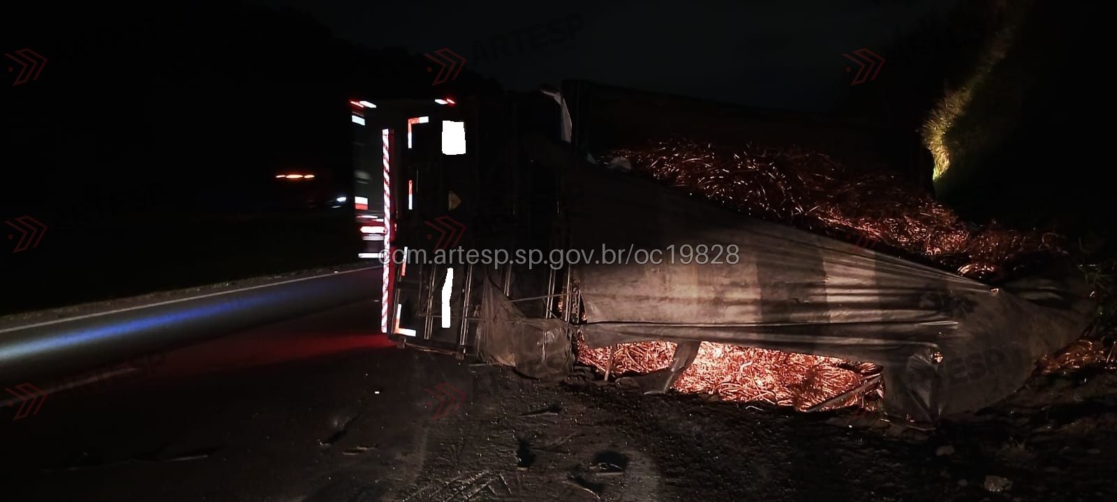 Caminhão Scania P360 rodovia dom pedro I