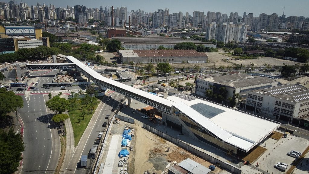 Estação Santa Marina obras