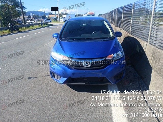 Honda Fit padre manoel da Nóbrega