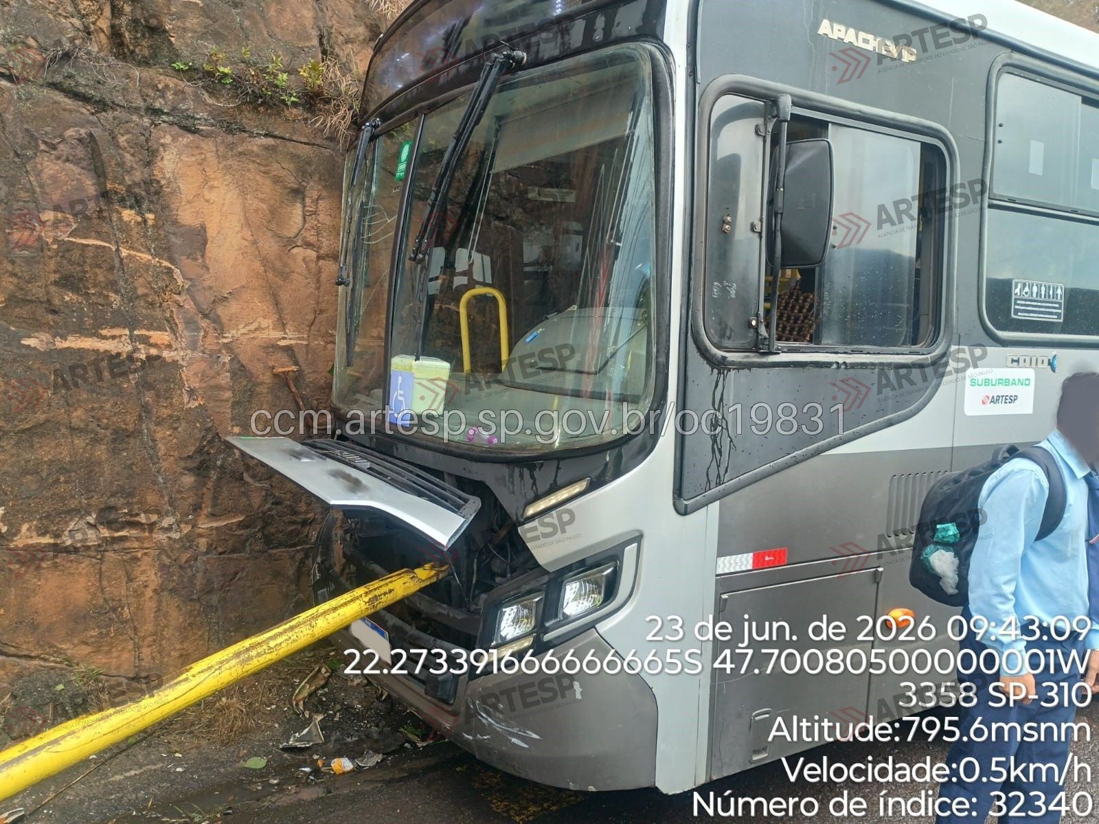 Ônibus Mercedes-Benz Caio rodovia washington luís