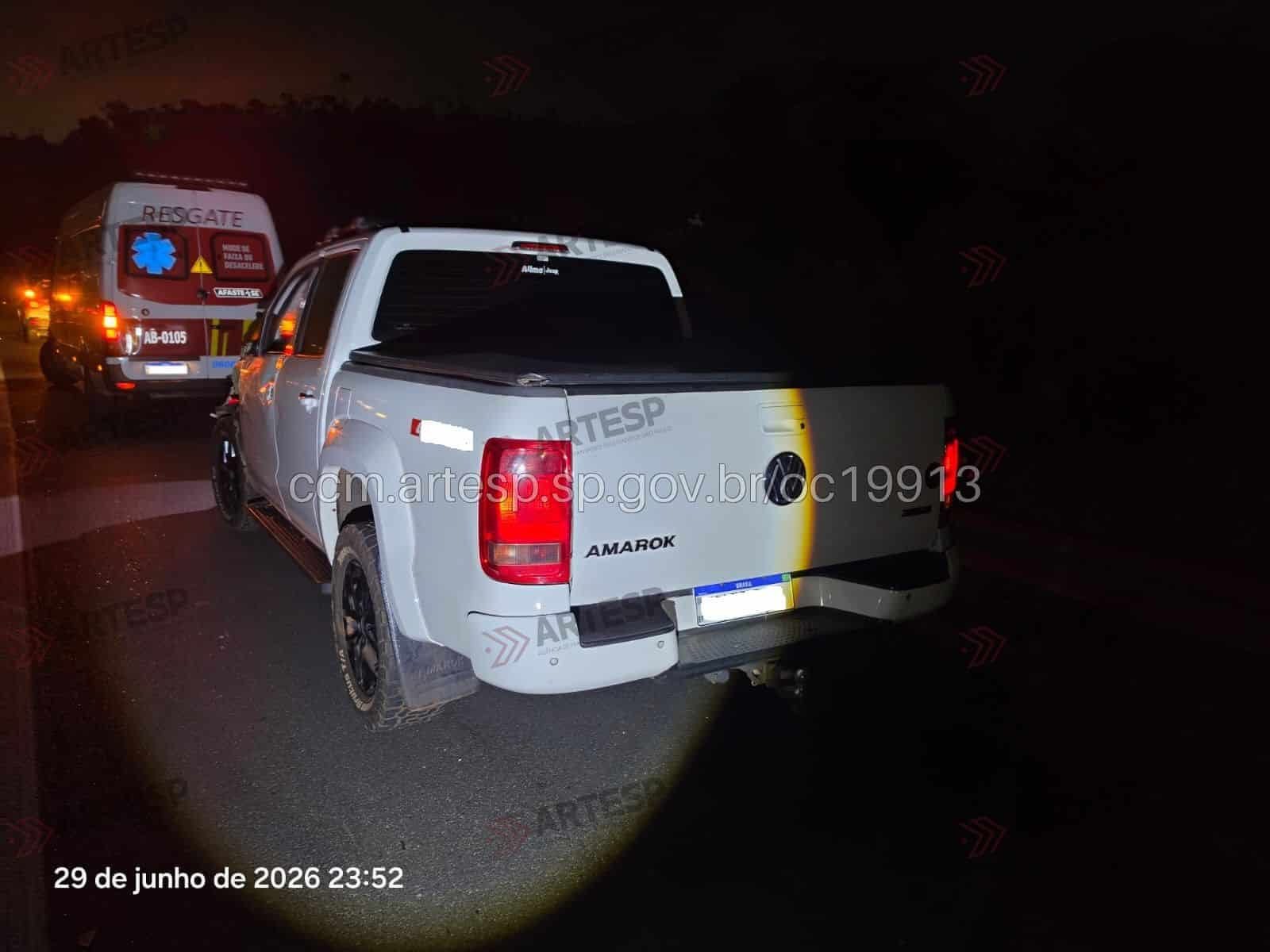 caminhonete Amarok rodovia dos bandeirantes