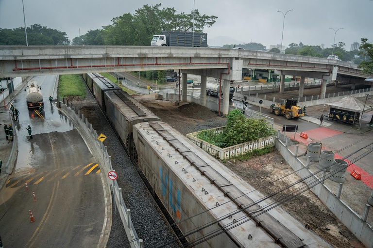 complexo viário cubatão