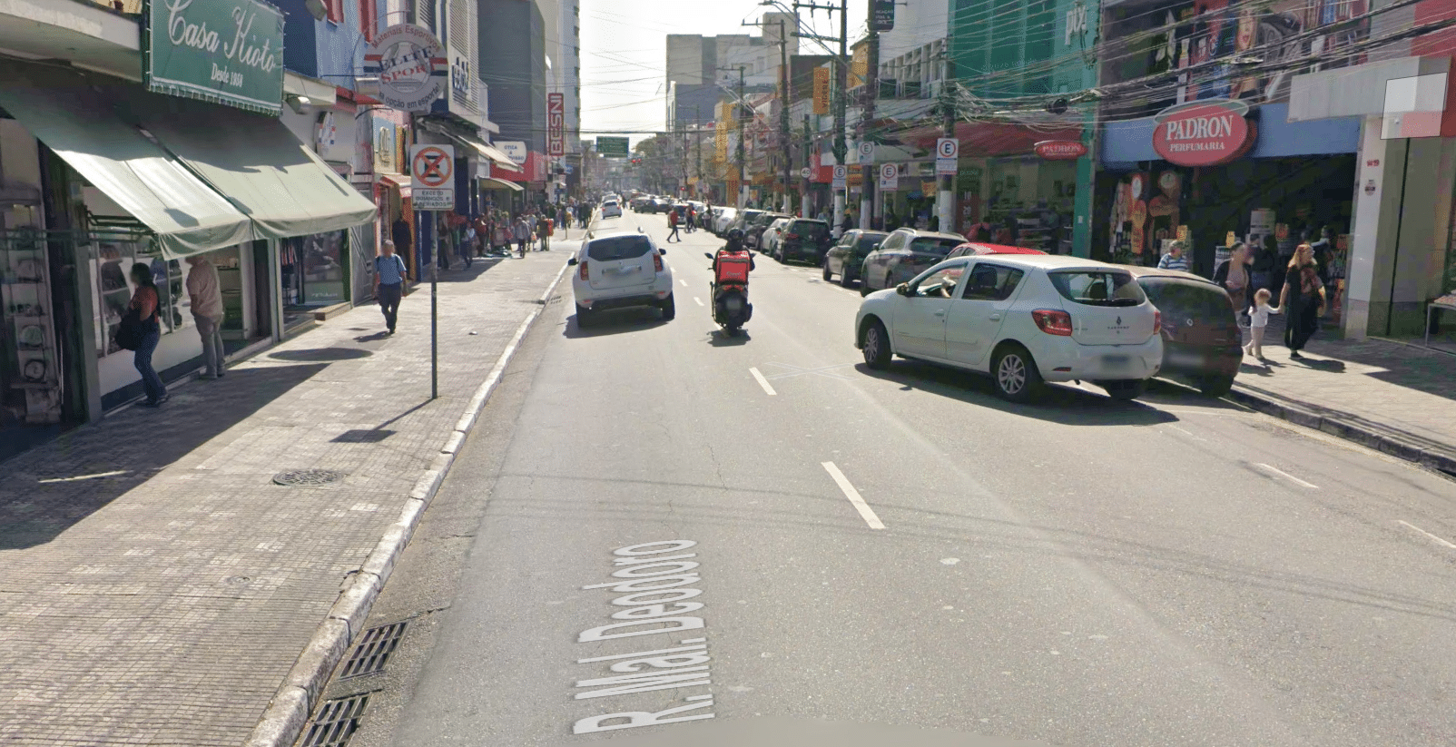 Rua Marechal Deodoro em São Bernardo do Campo