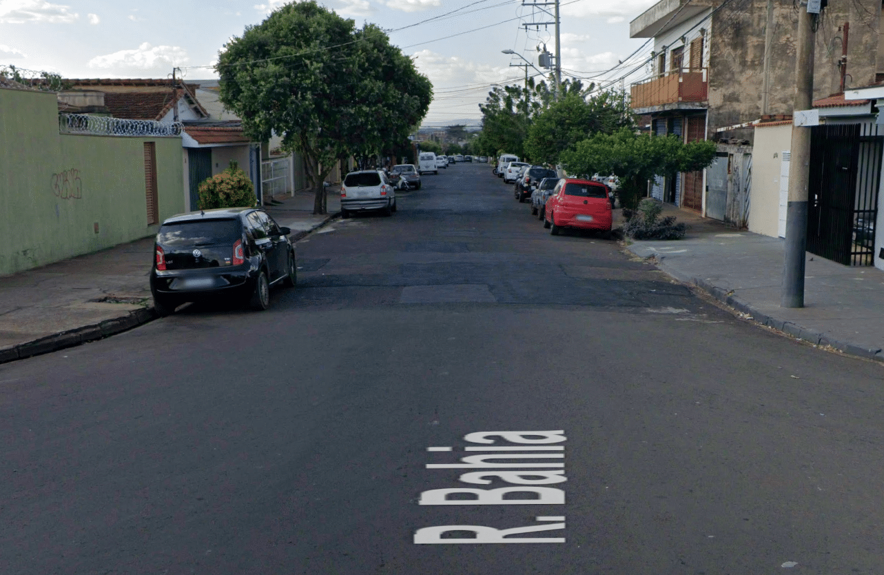 Rua Bahia em Ribeirão Preto