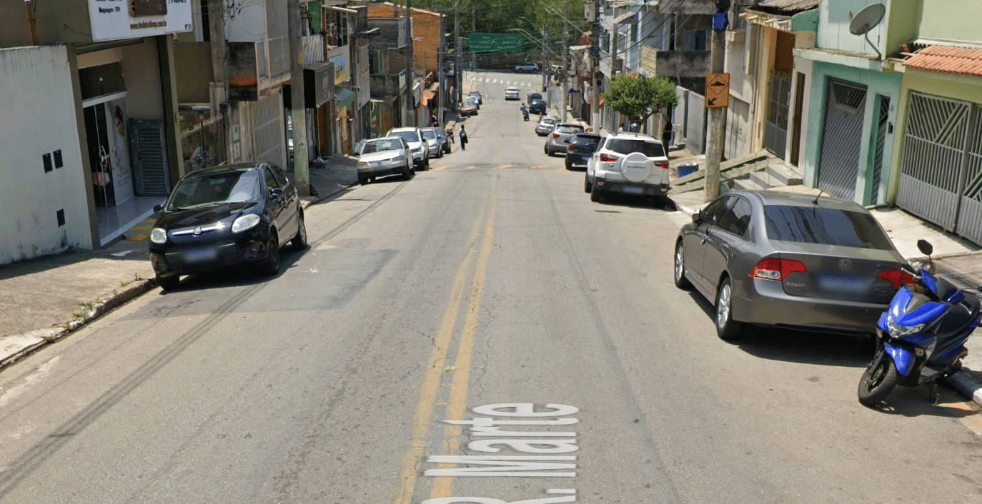 Rua Marte em Barueri