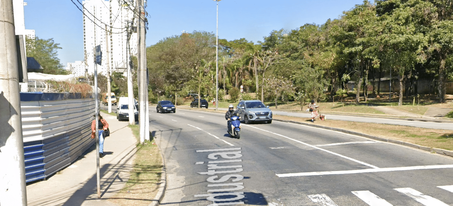 Avenida Industrial em Santo André