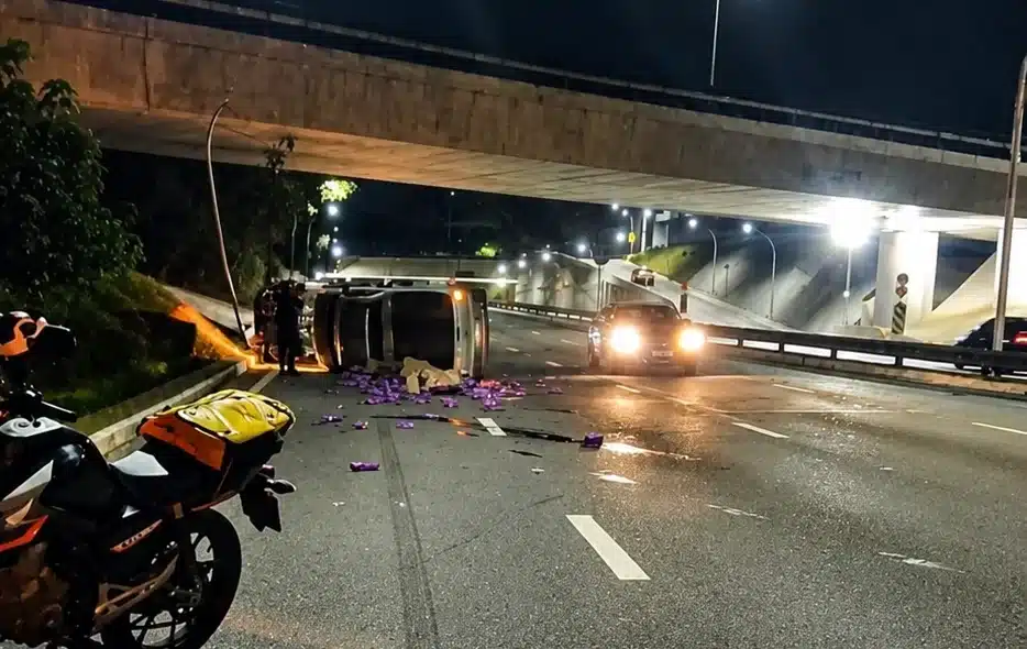 Acidente no Anel Viário
