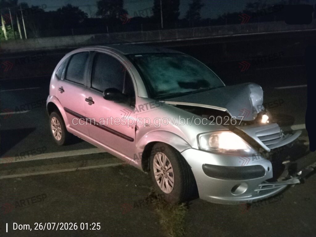 Automóvel Citroen C3 rodovia anhanguera