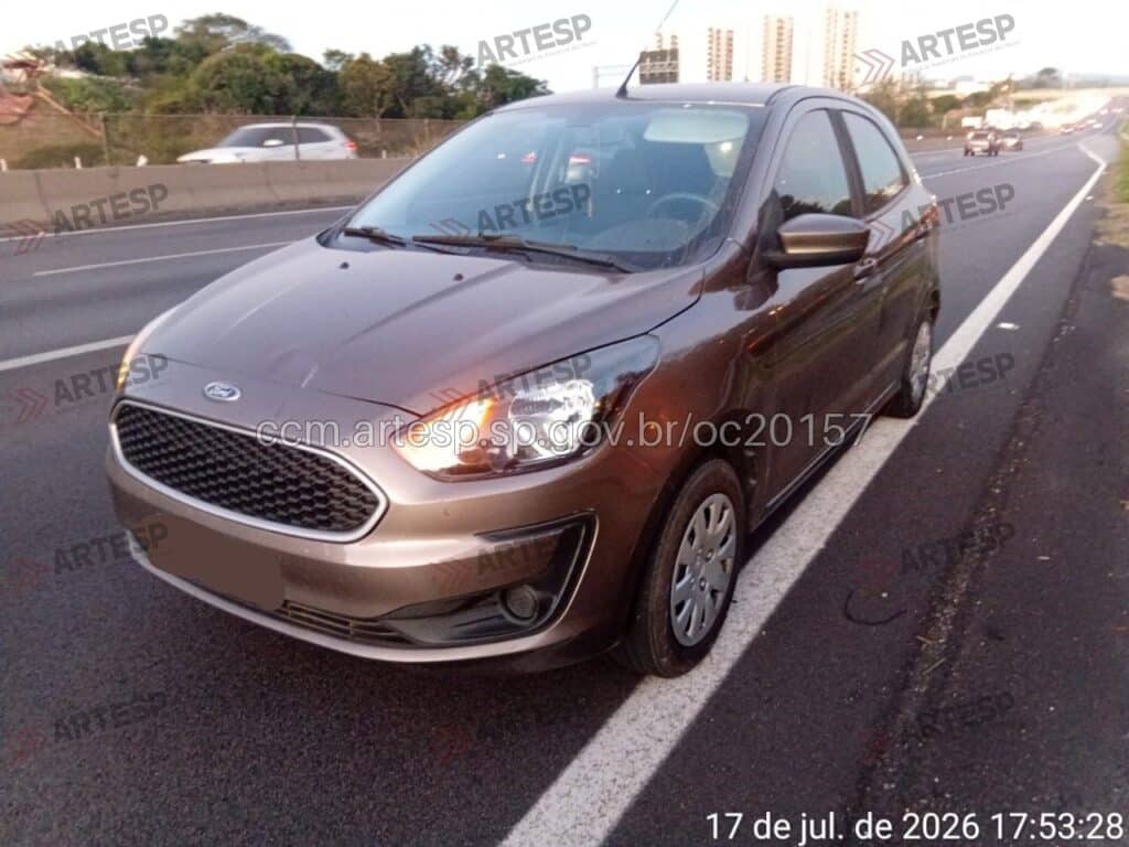 Automóvel Ford Ka rodovia anhanguera