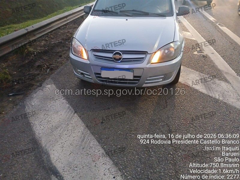 Automóvel GM Celta rodovia castelo branco