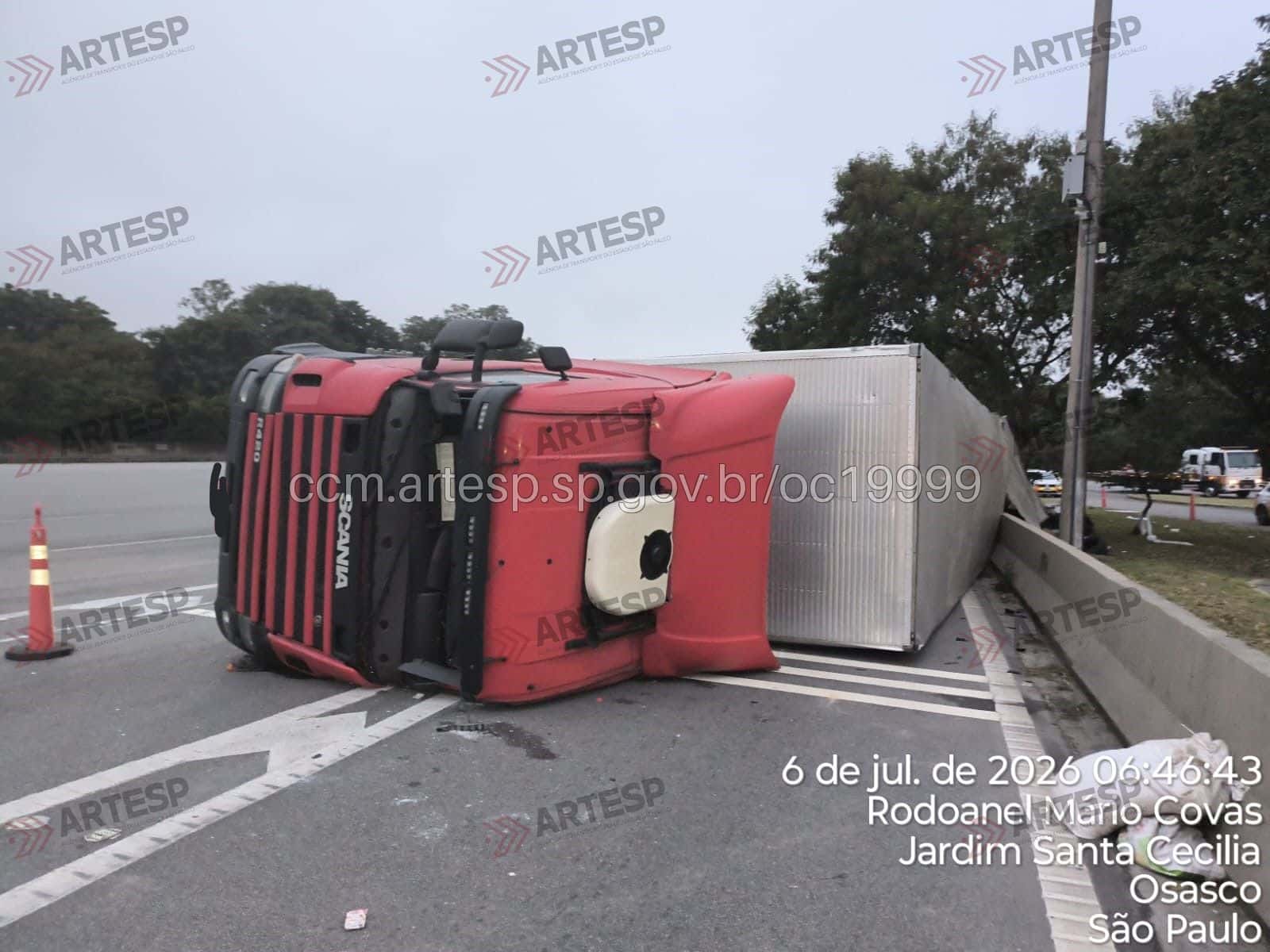 Carreta Scania R124 rodoanel